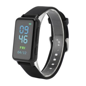 Pulsera Grabadora Activada por Voz, Reducción de Ruido, Reproductor de Música MP3, Visualización de la Hora, Pulsera de Grabación de Voz, Inteligencia AI para Aprendizaje (4G)