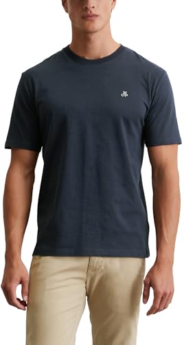 Marc O'Polo B21201251054, Camiseta Hombre, Azul, L