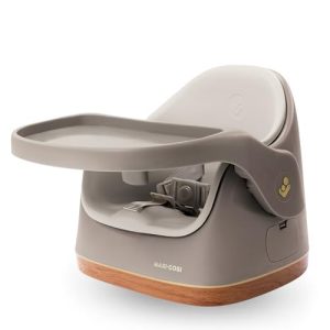 Maxi-Cosi Jay Trona Bebé Portátil 2 en 1, de 6 Meses a 3 Años, 9-15 kg, Asiento Bebé Suelo, Bandeja Ajustable, Fácil de Limpiar, Diseño Compacto, Espaciosa, Elegance Beige