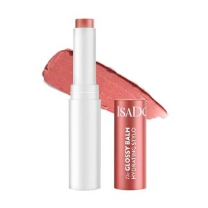 Isadora Bálsamo labial – Cuidado de labios natural con color y brillo – Bálsamo labial protege y cuida – Tinted Lip Bálsamo – Cuidado de labios secos – Reparación y cuidado de labios – Sweet Peach 42