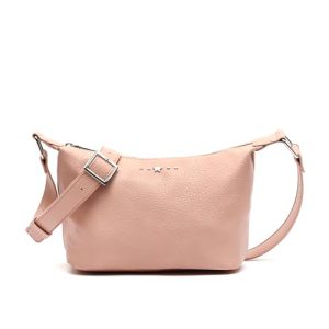 MISAKO Nesqui-1 bolso bandolera pequeño con detalles metálicos Mujer – Nesqui-1 Rosa 17x30x9cm