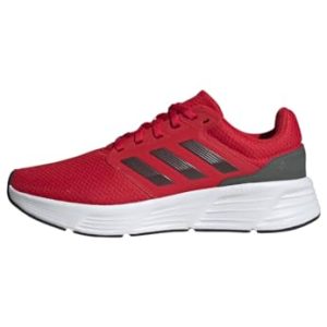 adidas Galaxy 6 Shoes, Zapatillas Hombre, Better Scarlet/Aurora Met/Legend Ivy, 42 EU