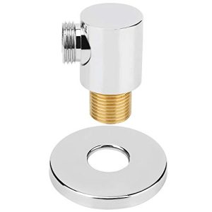 TOPINCN G1/2In Conector Manguera Ducha Accesorios Baño Montados Pared Soporte Brazo Ducha Mano Ajustable