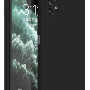 Topme Funda para Samsung Galaxy A53 5G (6.5″ Inches) Carcasa Caja Case Estuche, Funda Protectora de Piel de Silicona TPU – Negro