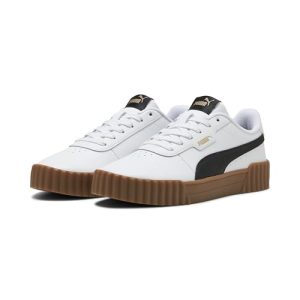 Puma Tenis Carina 3.0 para Mujer, 3 0 Blanco Negro, 38 EU