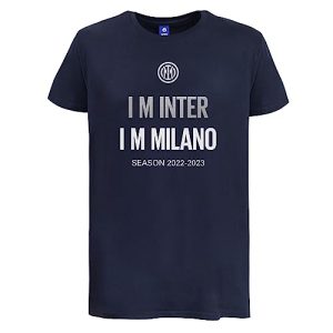 Inter – Camiseta de Campeones IM Milano IM Europe, 2022/2023, para Adultos, Varios tamaños Disponibles – USA la Camiseta Exclusiva para la Victoria de la Liga de Campeones, Producto Oficial