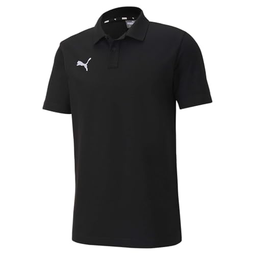 PUMA Hombre teamGOAL 23 Casuals Polo, Negro (PUMA Black, S EU