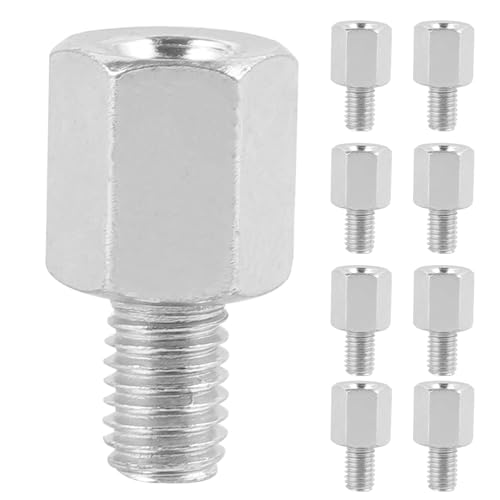Gatuida Adaptador Montaje Espejo Para Motocicleta Tornillo Ajuste Altura Perno Inverso Del Espejo Retrovisor 10 Uds.