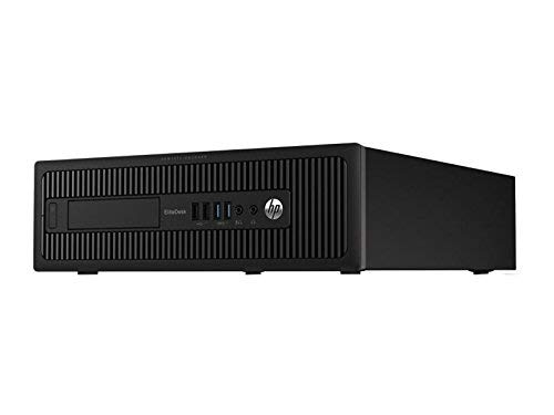 HP EliteDesk 800 G1 - Ordenador de sobremesa (Intel Core i5 4590, 4 GB de RAM, 500 GB), negro (Reacondicionado)