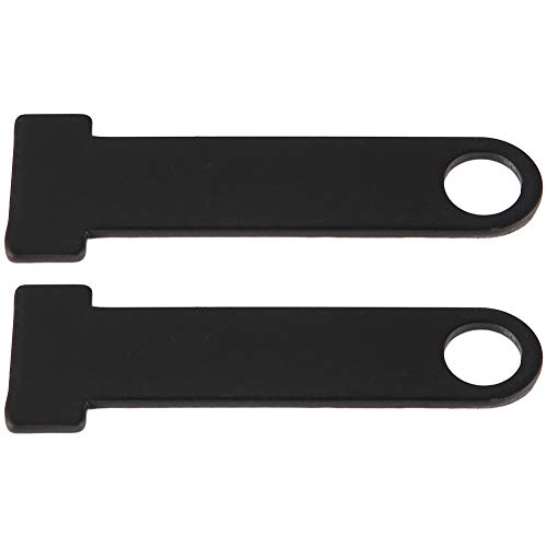 Extensor de Correa para Casco, Candado para Casco Lidlox, Otro, Correa para Casco, Candado de Anillo en D, Motocicleta de Acero Inoxidable, Universal para Negro (Negro)
