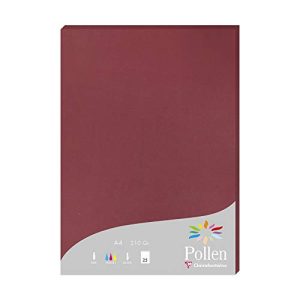 Clairefontaine Pollen – Papel de calco, 21 x 29,7 cm, color granate