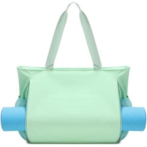 Kimwadalh Bolsa para Esterilla Yoga Mujeres Bolsas para Colchoneta Yoga Mat Bag Bolsos Bandolera Tote Bolsa de Transporte para Gimnasio, Bolsa de Hombro
