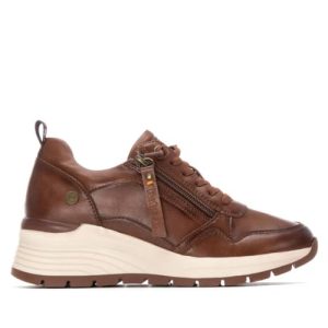 REFRESH – Zapatilla Mujer Camel – Calzado Cómodo y Versátil – Moda Casual – Modelo 17293802 (Talla 38)