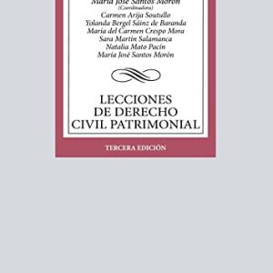 Lecciones de Derecho Civil Patrimonial (Derecho – Biblioteca Universitaria de Editorial Tecnos)