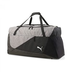 PUMA Teamfinal Teambag S Bolsa de Deporte, Unisex Adulto, Black-Medium Gray Heather, Talla única