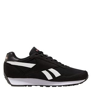 Reebok Rewind Run, Zapatillas Mujer, Core Black White Blush Metal, 42 EU