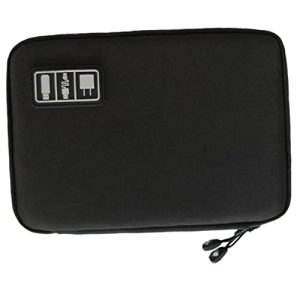 PHENOFICE Organizador De Cables Bolsa De Almacenamiento Accesorios Electrónicos para Viaje Caja De Gestión De Cables Caja Almacenaje Protége Cargador Organiza Gadgets