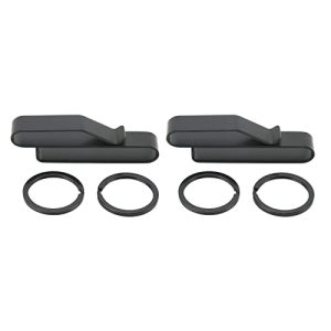 Hebilla para Colgar Al Aire Libre, Duradero, de Gran Tamaño, Resistente Al Desgaste, para Coche, Llavero, Clip, Electroforesis de Superficie Versátil, Negro con Llaveros para Pantalones Casuales
