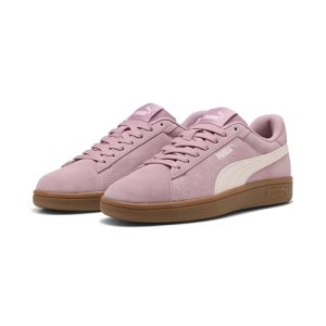 PUMA Smash 3.0, Zapatillas Unisex Adulto, Goma de mascar Rosa con Flores de jazmín, 42 EU