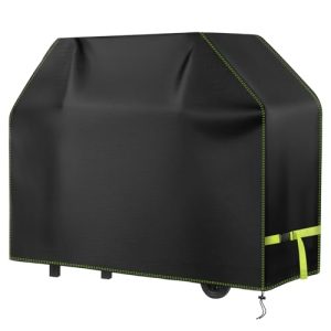 VDISRR Funda Barbacoa Exterior Impermeable, 420D Oxford Resistente al Desgarro Funda Protectora para BBQ 165 x 71 x 122 cm, Cubierta de Barbacoa Exterior Anti-Viento/Anti-Polvo/Anti-Humedad/Anti UV