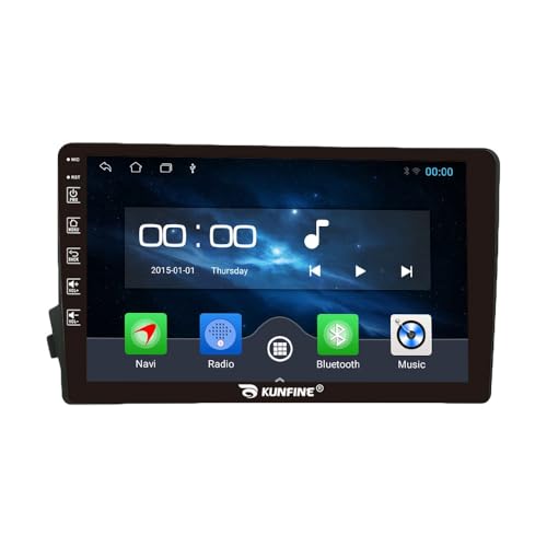 Quad Core 4G+64G Car CarPlay Android Auto 9" IPS Pantalla Navegación Estéreo Touchscreen Headunit Pad Tablet cámara Marcha atrás GPS Reproductor Multimedia para SsangYong Actyon Kyron 2005-2011 LHD