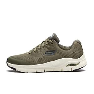 Skechers – ARCH FIT, Zapatillas , Olive, 41 2/3 EU