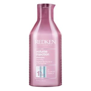 Redken, Champú Densificador para Cabello con Falta de Volumen, Volume Injection, 300 ml