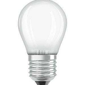 OSRAM LED Retrofit CLASSIC P Bombilla LED , Casquillo B22d , 2700 K , 2,50 W , Equivalente a 25W , mate , Blanco cálido