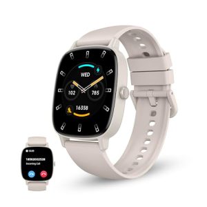 KSIX Pulse Smartwatch, Pantalla TFT 1.83″, Autonomía 7 días, 100+ Modos Deportivos, Modo Salud, Llamadas, IP68, Beige