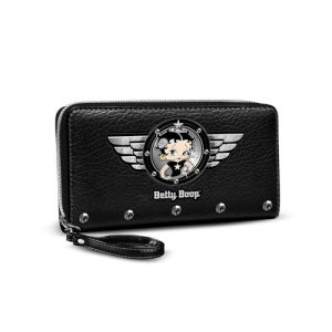 Betty Boop Motor Love-Billetero Essential, Negro, 19 x 10 cm