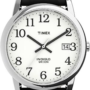 Timex Easy Reader T2H281 – Reloj de cuarzo para hombre (35 mm), color negro