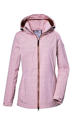 G.I.G.A. DX Mujer Chaqueta funcional/chaqueta de exterior con capucha GS 67 WMN JCKT, pink, 48, 42694-000