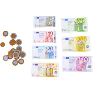 Dohe Educa – Monedas y Billetes de Euro para Niños (De 1 céntimo a 500 €) – Juego didáctico con Dinero Falso – Material escolar y educativo