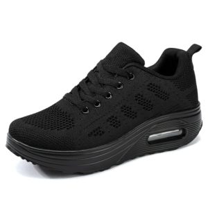 Ahico Zapatillas Adelgazar Mujer Deportivas Balance Zapatos para Correr Ligero Calzado Deportivo Transpirable Gimnasio Fitness Casual Sneakers