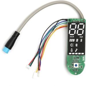 RiToEasysports Tablero de Instrumentos para Scooter Eléctrico, Reemplazo de la Placa Bluetooth de la Placa de Circuito para el Scooter Eléctrico Pro