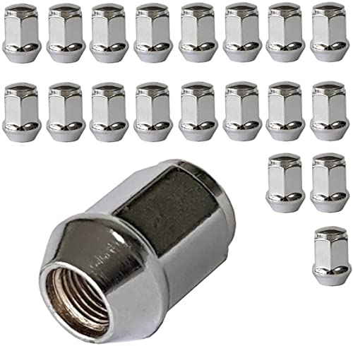 20 tuercas de rueda cerradas, cuello cónico 60 ° M12 x 1,5 compatible con KIA
