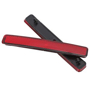 Reflector de Parachoques T5, para Reflector de Parachoques Vw T5 Par de Luces de Montaje de Reflector de Parachoques Trasero para T5 Transporter 2003-3011 7E0945105 para Reflector de Parachoques(Rojo)