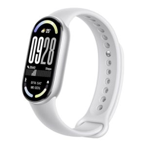 XIAOMI Smartband 10, Smart Watch, Pantalla AMOLED de 1,72”, batería 21 días (Carga rápida), 150+ Modos Deportivos. Monitor de Salud preciso, iOS/Android. Impermeable 5ATM, Brújula, Plata