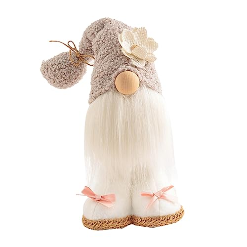 ibasenice 1 Pc Girasol Rudolf Gnomos De Girasol De Peluche Tomte Escandinavo De Peluche Muñeco De Peluche De Peluche De Vacaciones De Navidad Elfo De Miel Regalo Paño Foto