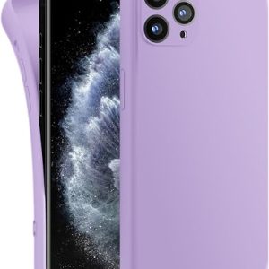MyGadget Funda para iPhone 11 Pro en Silicona TPU – Carcasa Slim & Flexible – Case Resistente Antigolpes y Anti choques – Ultra Protectora Violeta