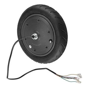 Nikou Motor con neumáticos inflables – Motor de 250 W con accesorio de repuesto para neumático de rueda para scooter eléctrico para Xiao-mi M365