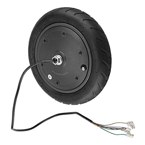 Nikou Motor con neumáticos inflables - Motor de 250 W con accesorio de repuesto para neumático de rueda para scooter eléctrico para Xiao-mi M365