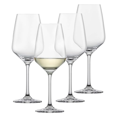 SCHOTT ZWIESEL Copas de vino blanco Tulip (set de 4), copas intemporales para vino blanco, copas de cristal Tritan aptas para lavavajillas, fabricadas en Alemania (art. nº. 123609)