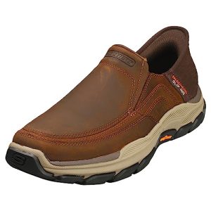 Skechers Zapatillas para Hombre, marrón, 42 EU
