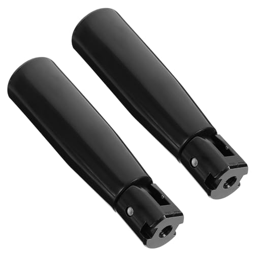 VILLCASE mango giratorio manivela Grifo de cerveza gripper tirador madera botón giratorio de la máquina mango de agarre de la máquina plegable herramientas pequeñas ventana manejar, 2pcs