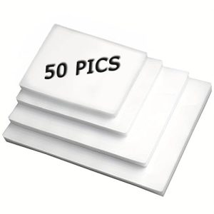 BAYGE Láminas de laminación de 160 micras (2 x 80 micras), 50 unidades A3, A4, A5 A6, diferentes tamaños, papel plastificado para uso en la escuela o la oficina (50 bolsas laminadas)