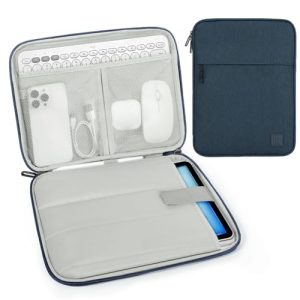 Dadanism 9-11 Pulgadas Funda Bolsa Protectora Acolchada para iPad (A16) 11″, iPad Air/Pro 11″, i-Pad 10.ª Gen 10,9″ Air 5/4, i-Pad 9/8/7.ª Gen 10,2″, Galaxy Tab A9+ 11″, Tab M11 11″, Añil
