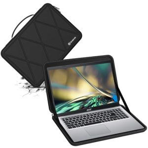 Smatree Funda Protectora rígida de EVA Compatible con el portátil Acer Aspire 1-A115-32-C7ZW de 15,6″, el portátil Aspire 3 de 15,6″, Vero Green-AV15-52-5488/5-A515-47-R3Y6 (X8281)