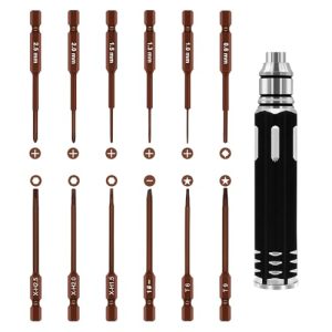 DJI Juego de herramientas de reparación de destornilladores para DJI Air 2/2S/3 Mavic 2/3 Phantom 3 4/4 Pro Mini 2/SE/Spark Avata Drone y otros modelos de coche RC Quadcopter Boot