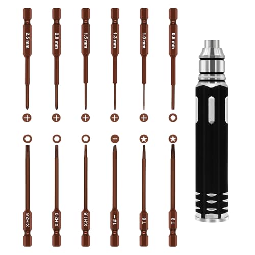 DJI Juego de herramientas de reparación de destornilladores para DJI Air 2/2S/3 Mavic 2/3 Phantom 3 4/4 Pro Mini 2/SE/Spark Avata Drone y otros modelos de coche RC Quadcopter Boot